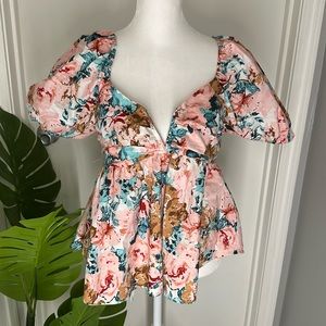 Buddy Love Peplum Top